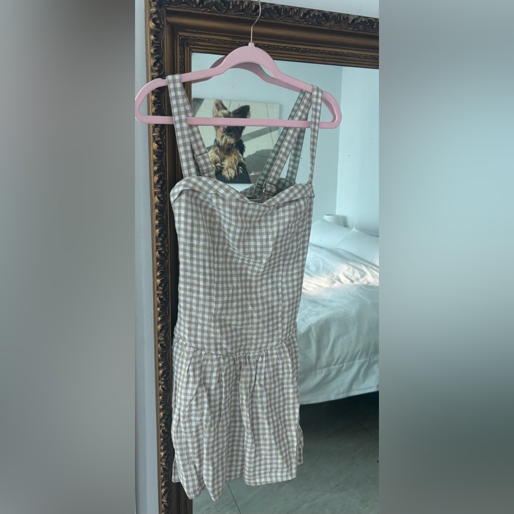 NWT Abercrombie and Fitch Linen Collection mini dress: